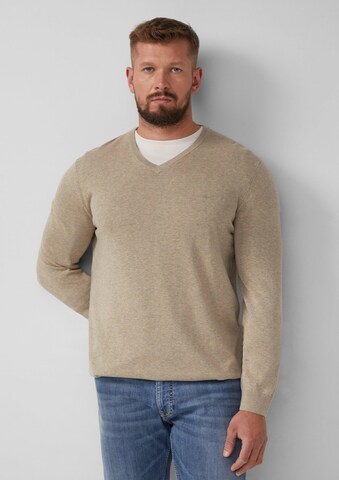 Pull-over s.Oliver en beige : devant