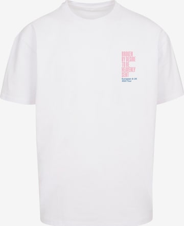 T-Shirt ' Lewis Capaldi - Tour' Merchcode en blanc : devant