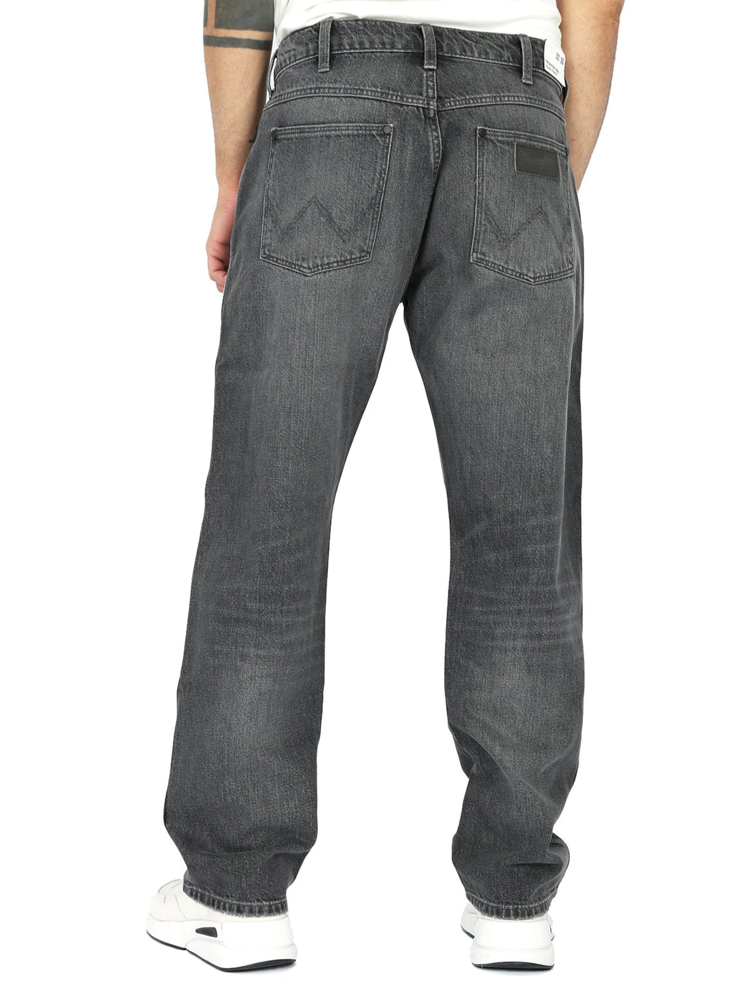 Loosefit Jeans 'RELAXED FRONTIER' di WRANGLER in grigio