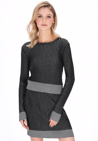 myMo ROCKS Sweater in Black: front