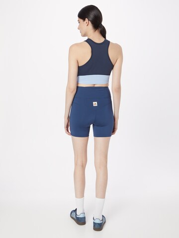 Maloja Skinny Sportovní kalhoty 'Antella' – modrá