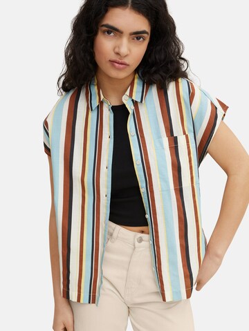 TOM TAILOR DENIM Blouse in Mixed colors
