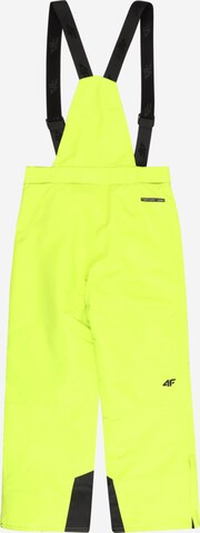 4F Regular Workout Pants in Yellow