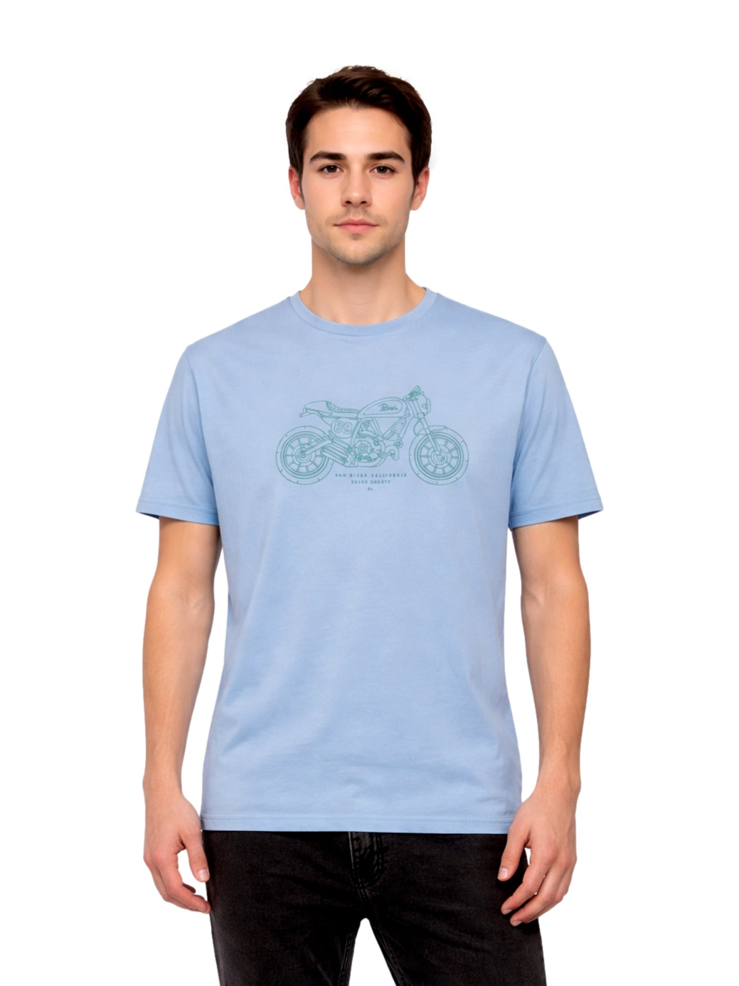 Maglietta di Petrol Industries in blu: frontale