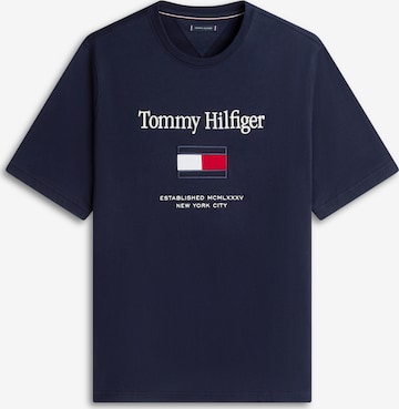 Tommy Hilfiger Big & Tall T-Shirt in Blau: Vorderseite