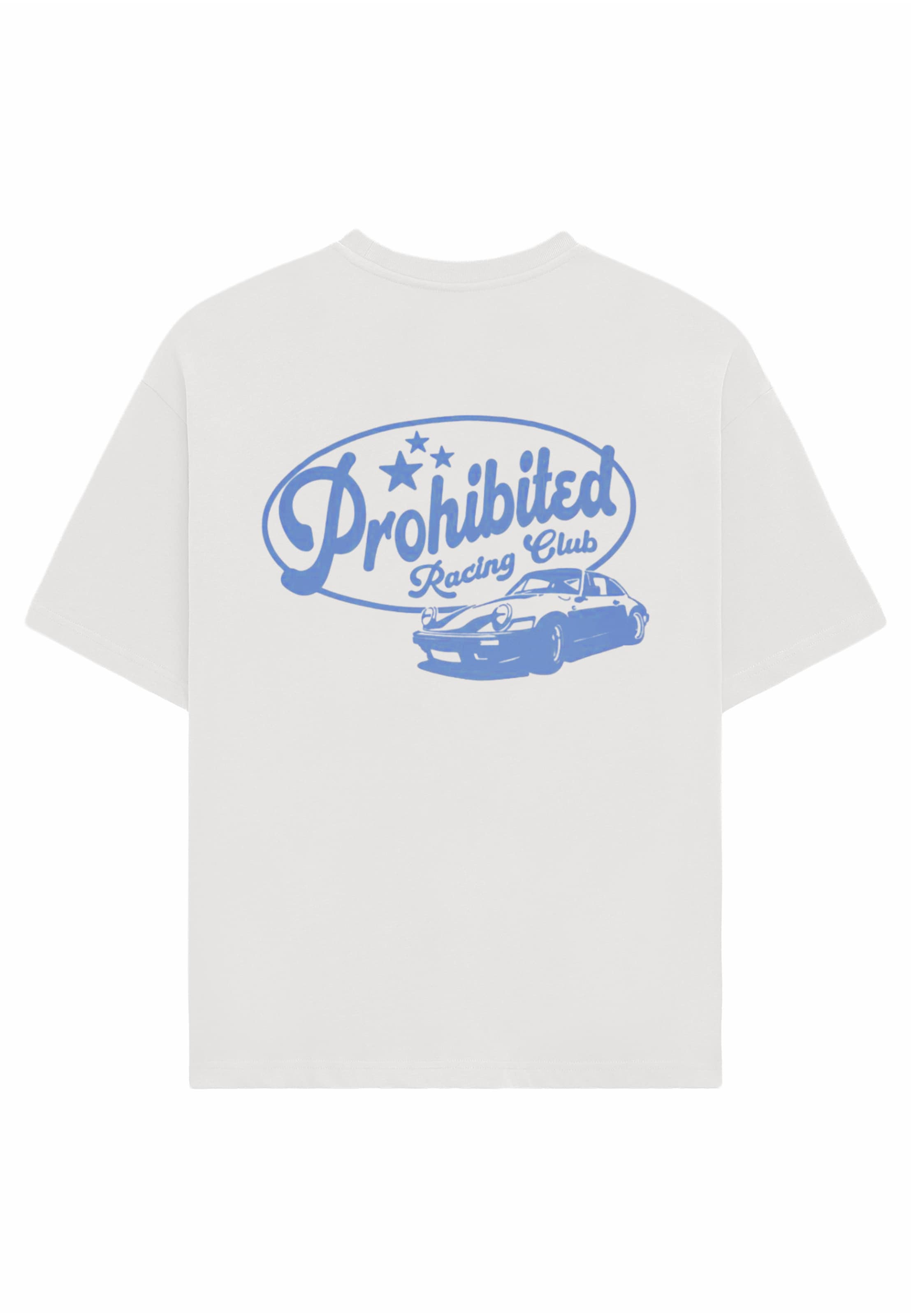 Maglietta 'Tuning Club' di Prohibited in blu