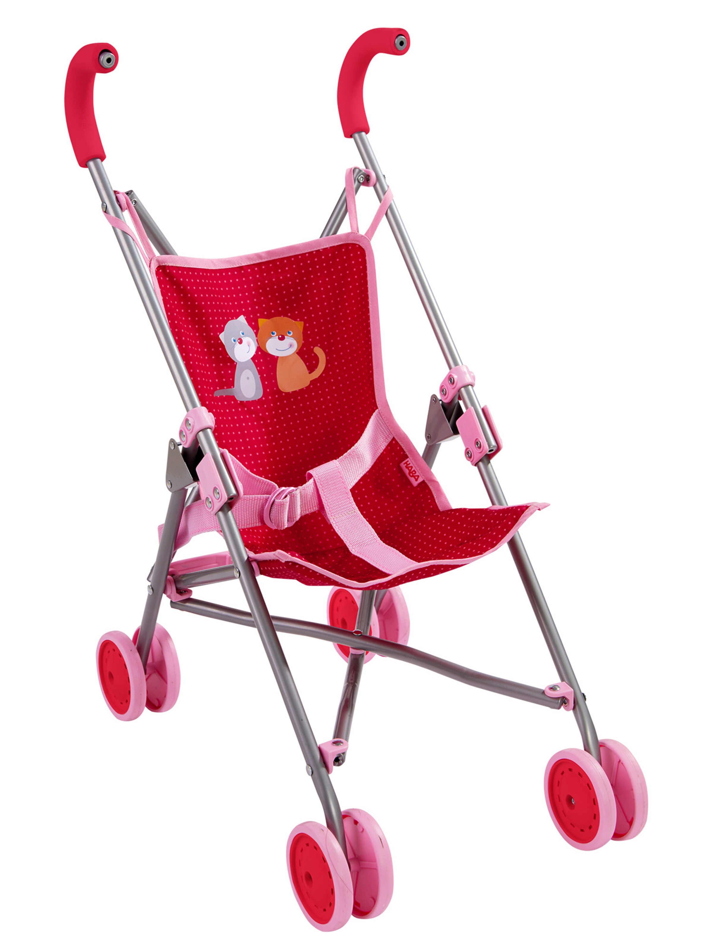 HABA Spel ' Puppenbuggy ' in Gemengde kleuren: voorkant