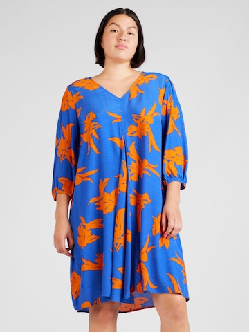 ONLY Carmakoma Dress 'DAGNY' in Blue: front