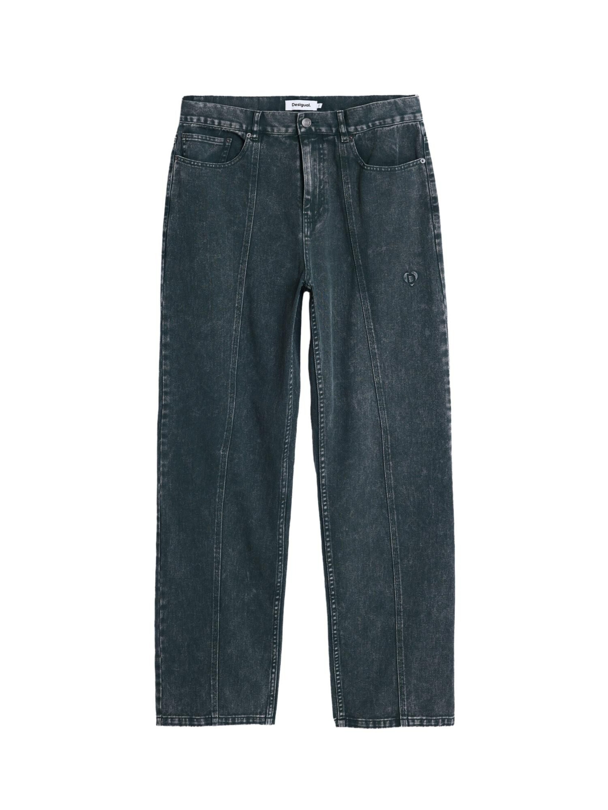 Desigual Regular Jeans in Blauw: voorkant