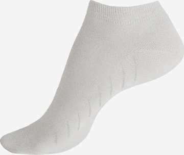 Chaussettes 'Fresh Up' KUNERT en blanc : devant