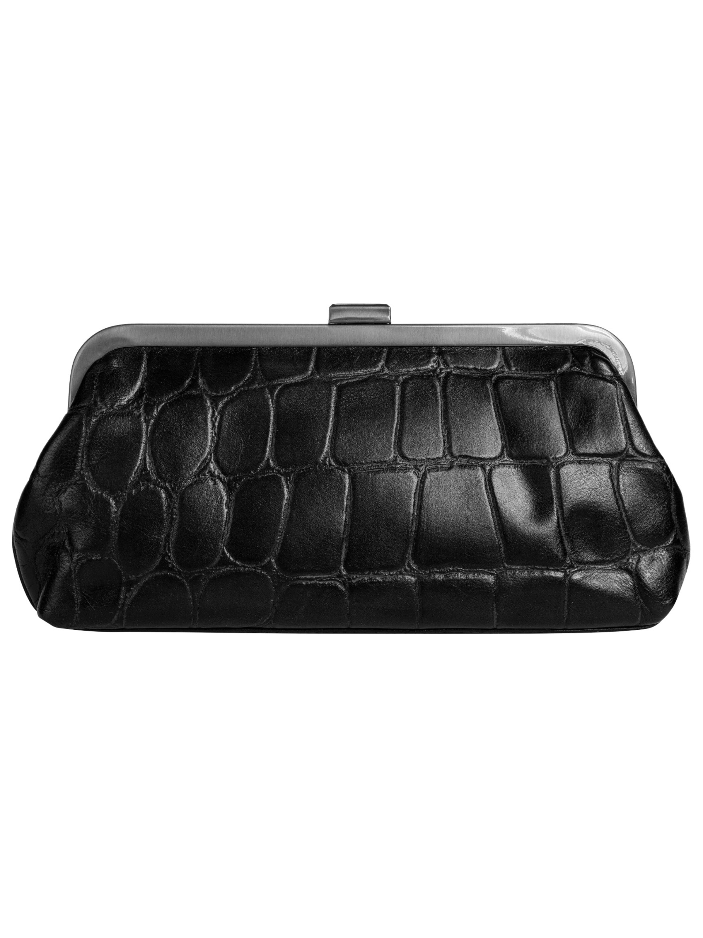 Spikes & Sparrow Clutch‌‌‌‌ in Schwarz