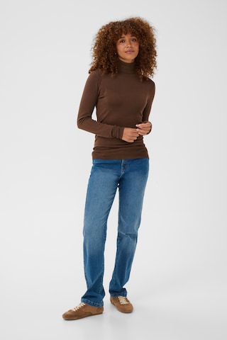 Pull-over 'Astrid' Kaffe en marron