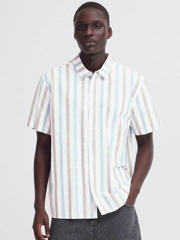 BLEND Comfort fit Overhemd ' BHAban ' in Beige: voorkant