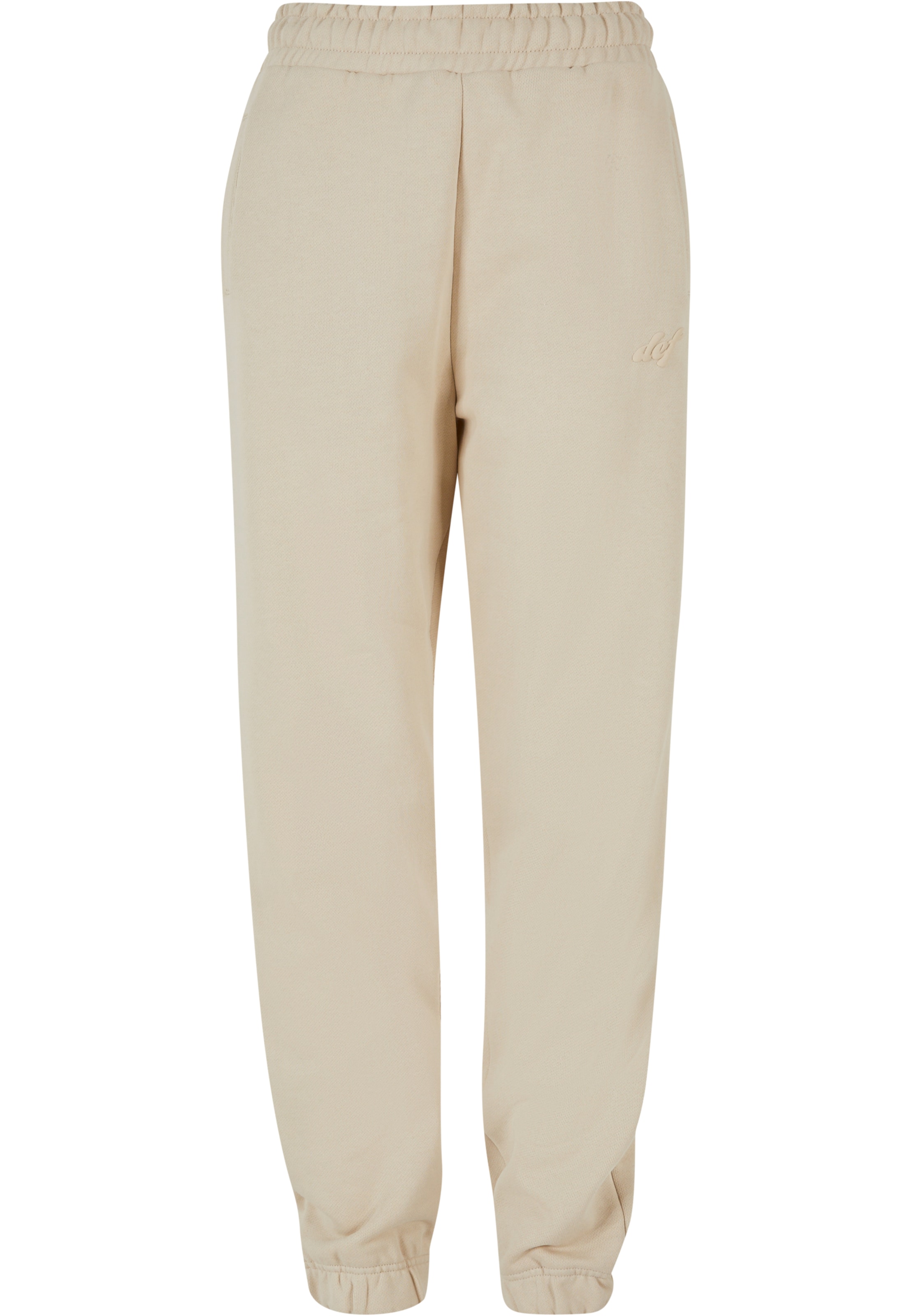 DEF Tapered Bukser i beige: forside