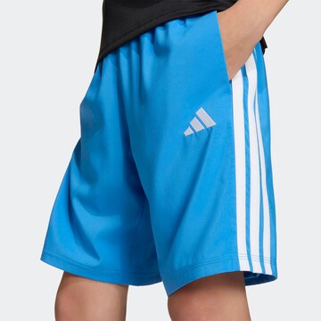 ADIDAS SPORTSWEAR Loose fit Workout Pants in Blue