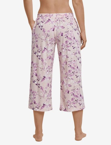 SCHIESSER Pyjamahose in Lila