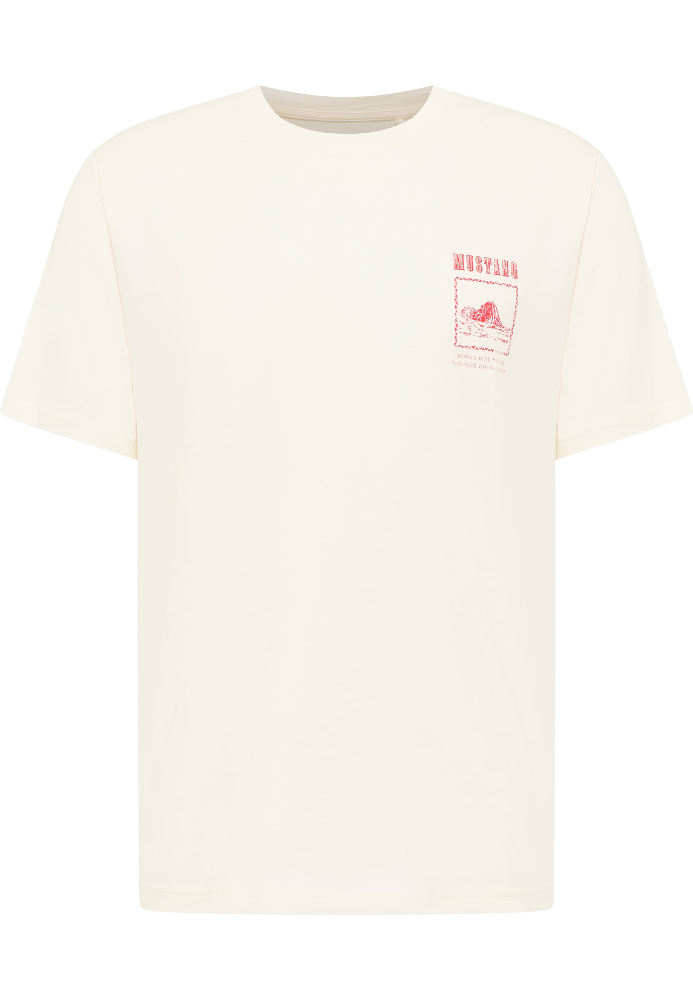 MUSTANG Shirt in Pink / Off white, Item view