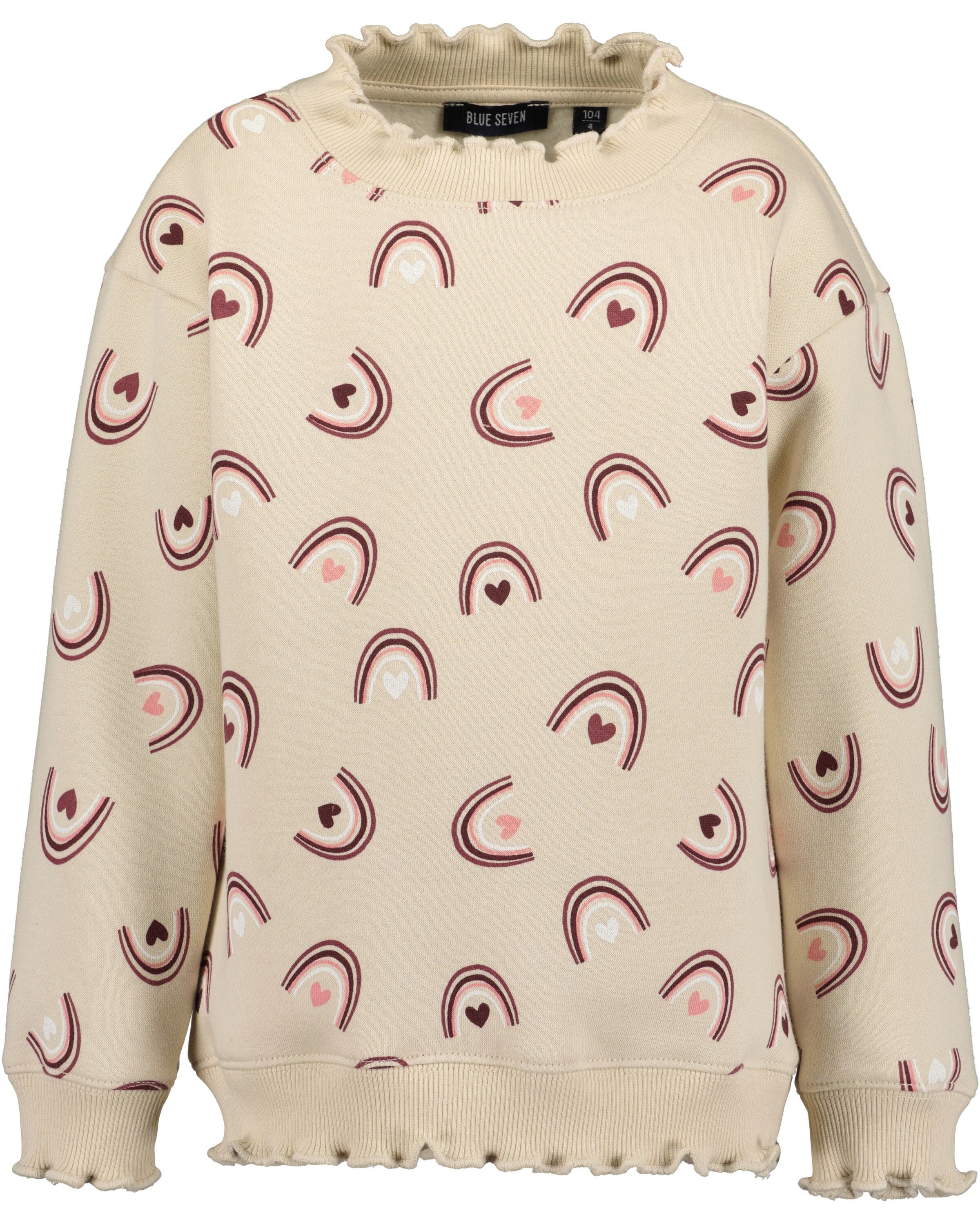 BLUE SEVEN Sweatshirt in Grey: front