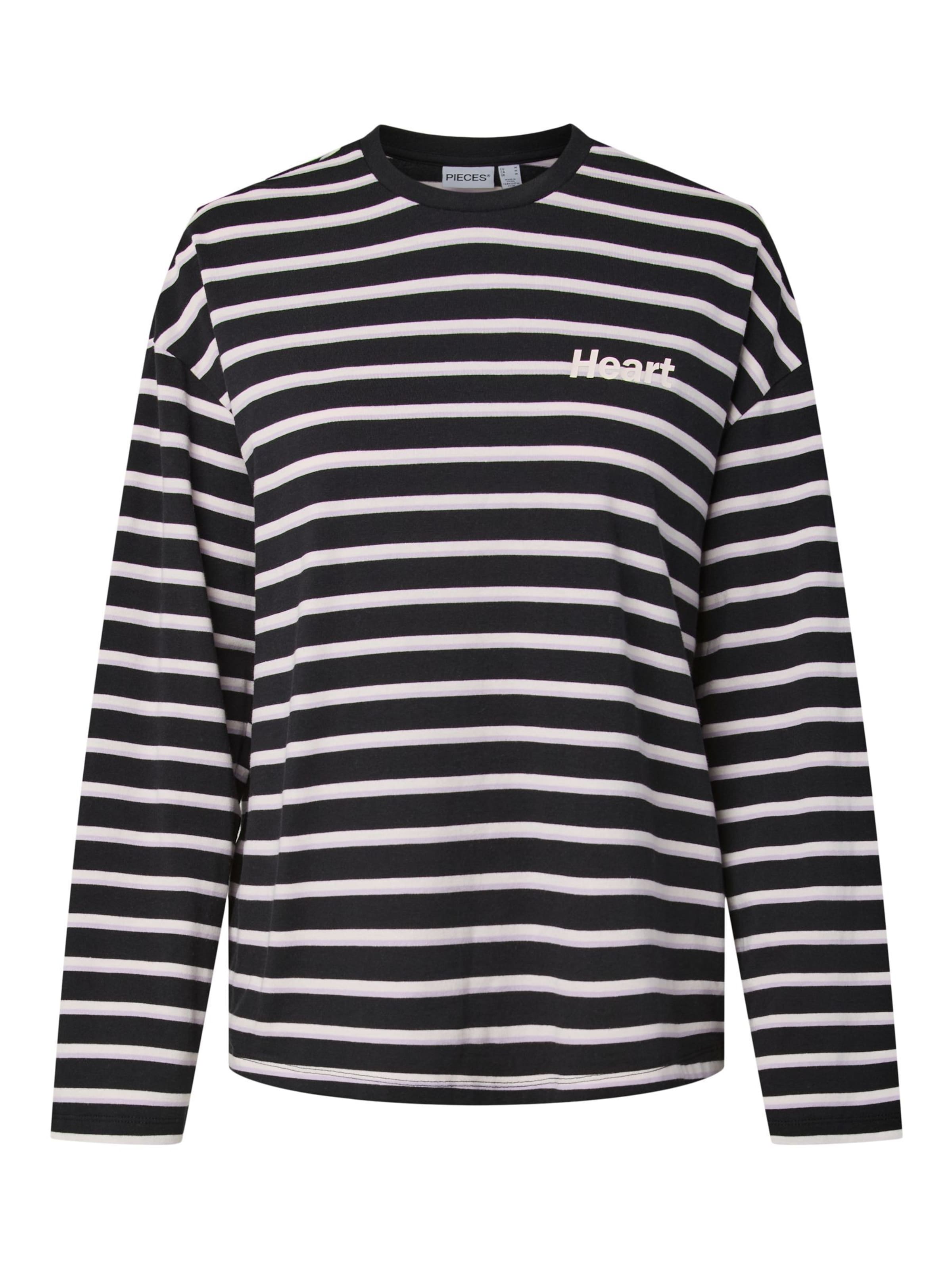 PIECES Shirt in Beige: voorkant