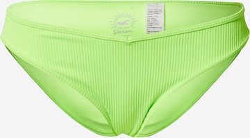 HOLLISTER Spodní díl plavek – zelená: přední strana