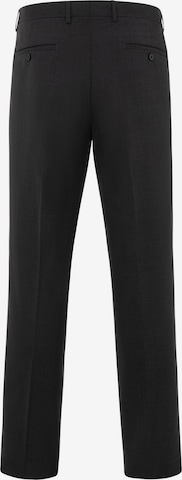 Thomas Goodwin Slim fit Pleated Pants in Black