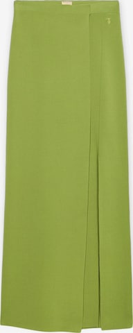 Gonna di Trussardi in verde: frontale