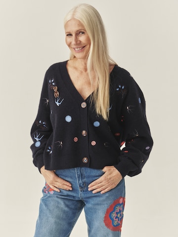 TATUUM Kardigan 'TEDA' – modrá: přední strana