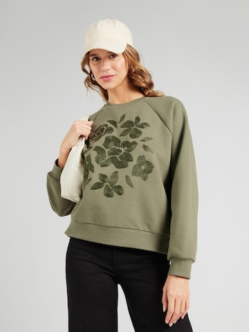 UNITED COLORS OF BENETTON - Sweatshirt em verde: frente