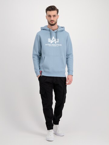 Felpa di ALPHA INDUSTRIES in blu