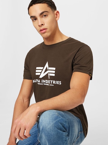 T-Shirt ALPHA INDUSTRIES en vert