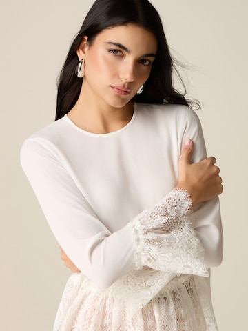 oltre - Blusa en blanco