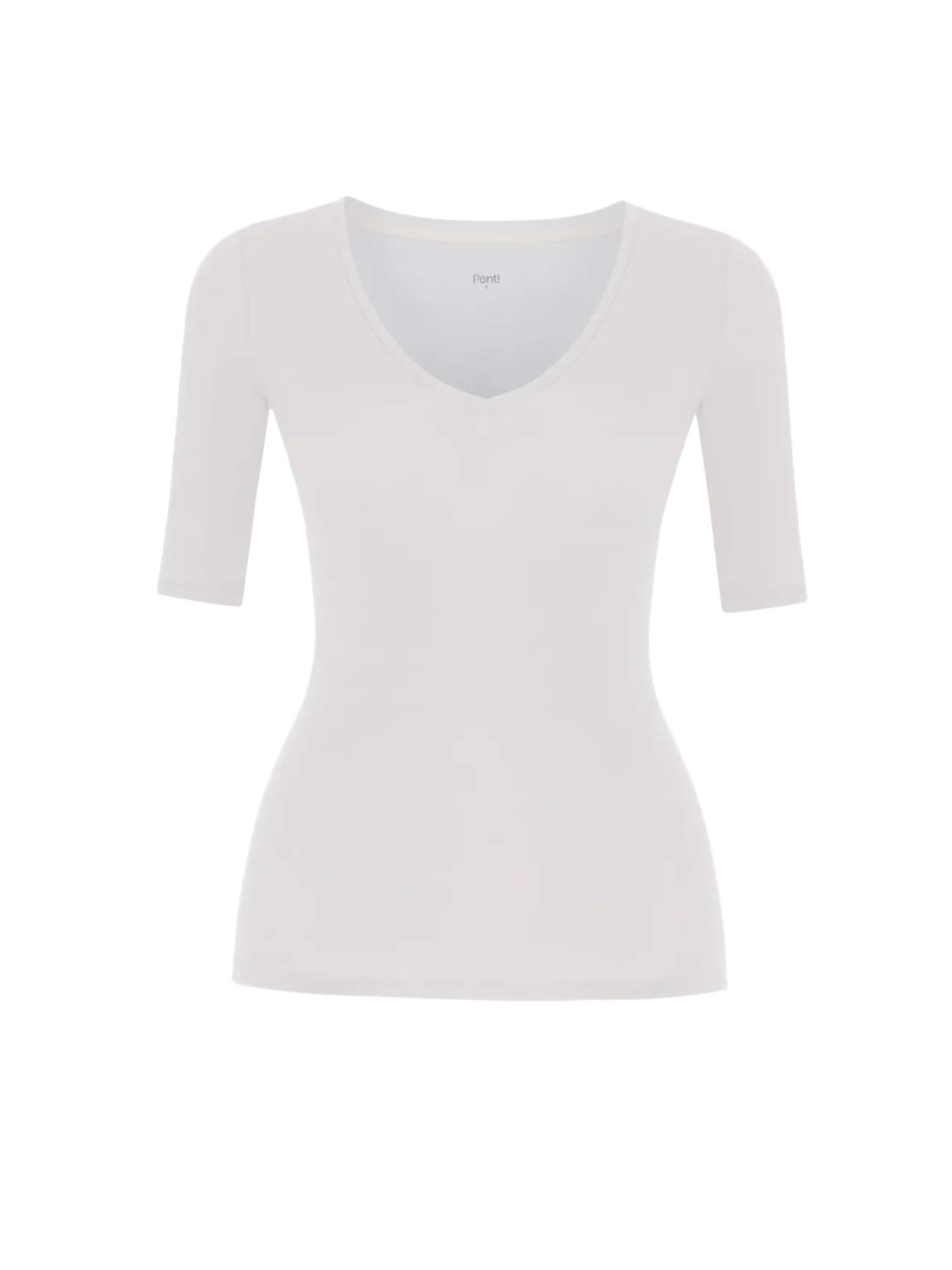 Camicia da donna 'Blusen' di Penti in bianco: frontale