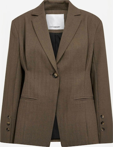 Blazer ' PrestanCC ' di co'couture in marrone: frontale