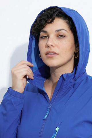Ulla Popken Funktionsjacke in Blau