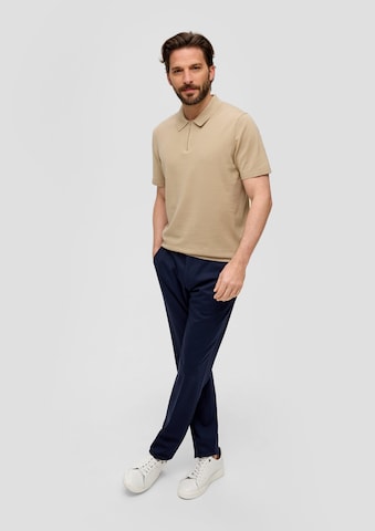 s.Oliver BLACK LABEL Poloshirt in Beige