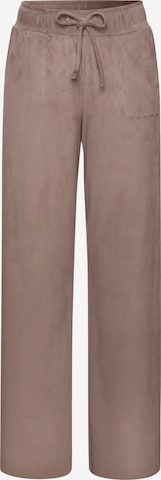 Wide leg Pantaloni di FRENCH CONNECTION in grigio: frontale