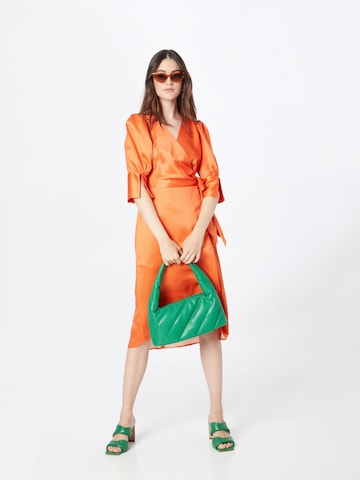 Closet London Kleid in Orange