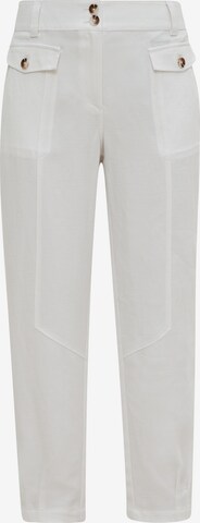 Regular Pantalon COMMA en blanc : devant