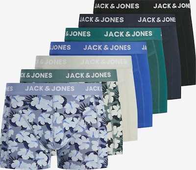 JACK & JONES Bokserishortsit 'JACBEN' koossa S värissä kuninkaallisen sininen / beigenharmaa / smaragdi / musta, Tuotenäkymä
