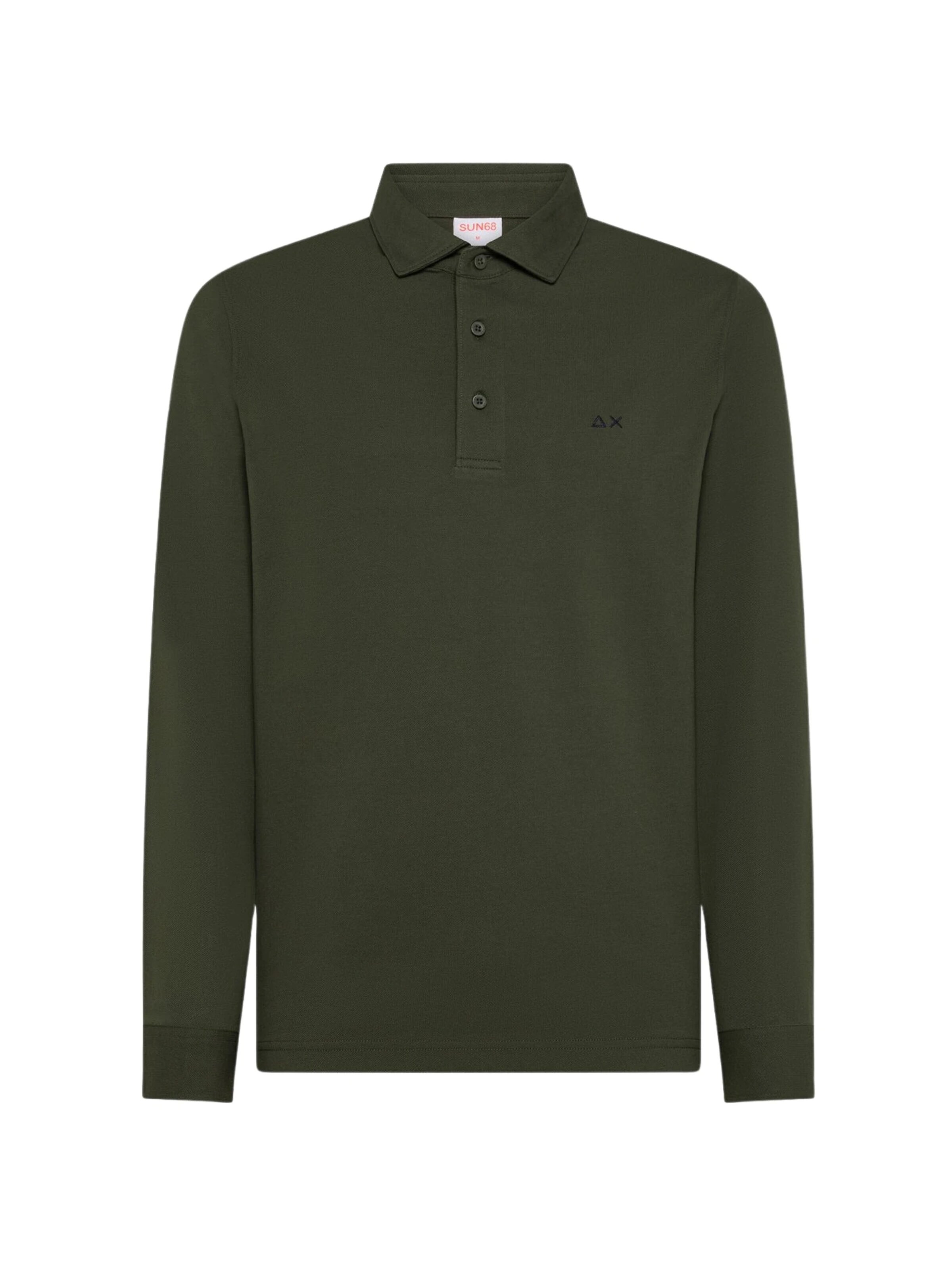 SUN68 Shirt 'A45106' in L in mottled green, Item view