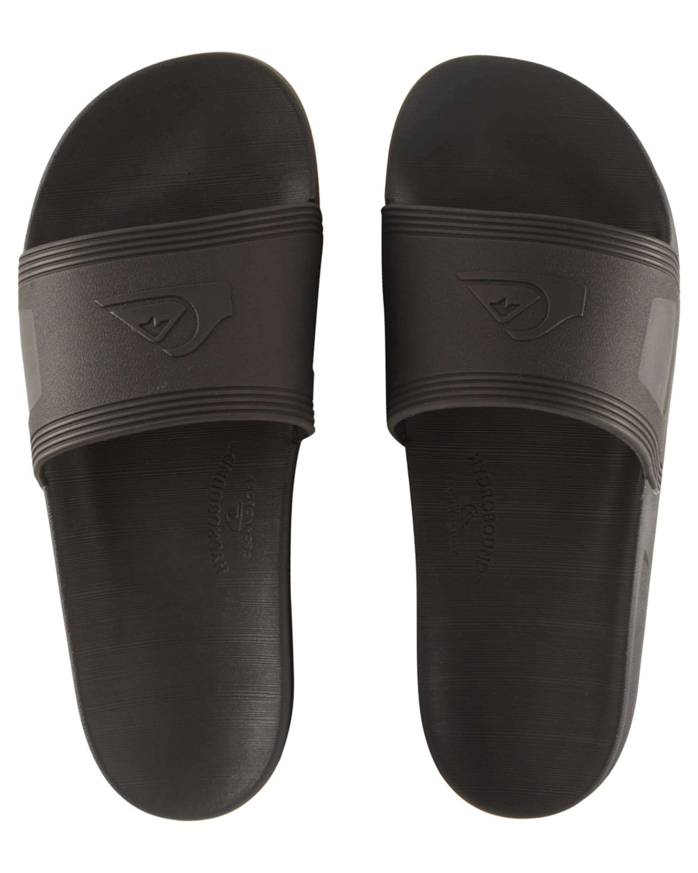 QUIKSILVER Mules 'Dockyard' in Black