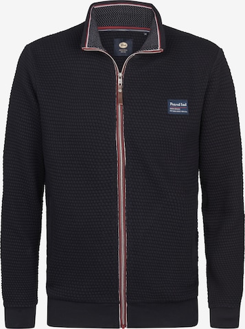 Veste de survêtement 'Kenai' Petrol Industries en noir : devant