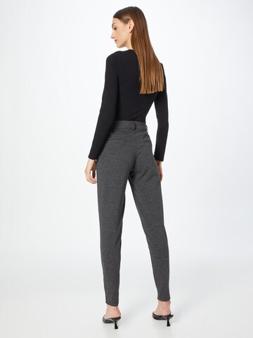 ICHI Tapered Housut 'Kate' värissä harmaa