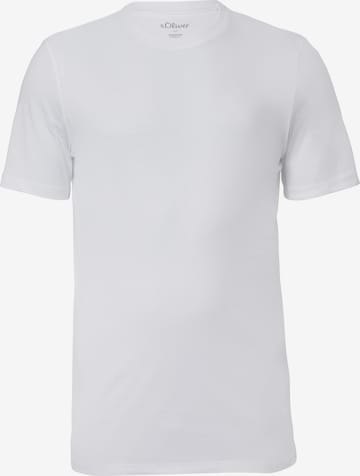 s.Oliver Shirt in Wit: voorkant
