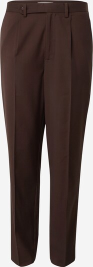 Guido Maria Kretschmer Men Pantalon à plis 'Luke ' en marron, Vue avec produit