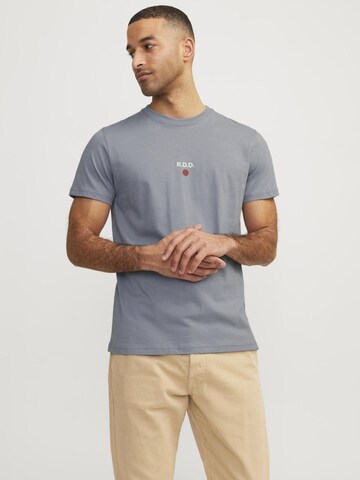 R.D.D. ROYAL DENIM DIVISION T-Shirt in Blau: predná strana