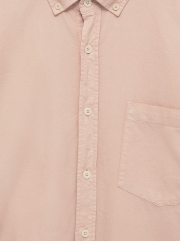 Pull&Bear Regular Fit Paita värissä vaaleanpunainen