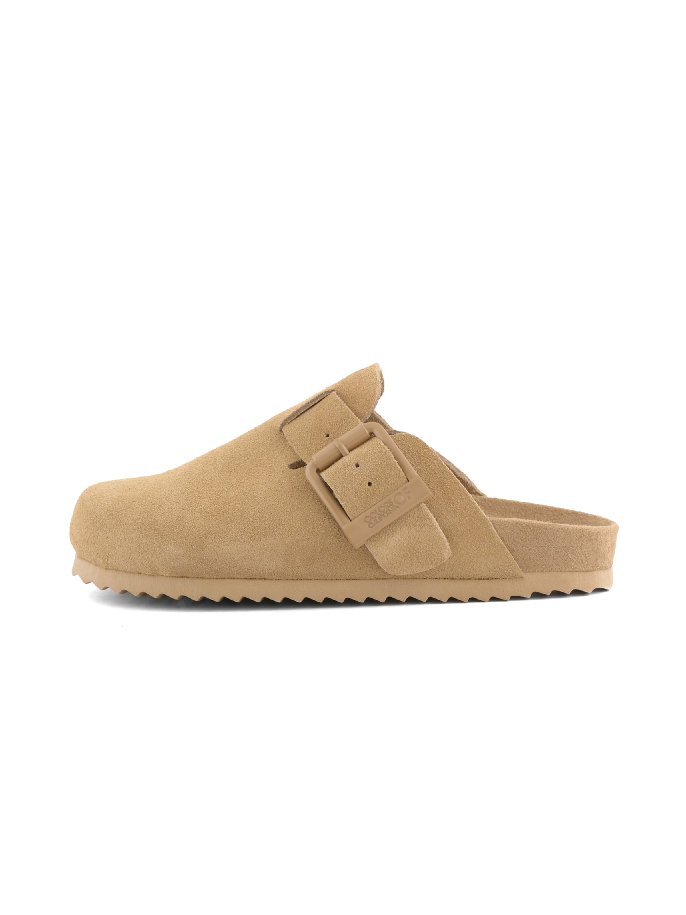 Clogs di COLORS OF CALIFORNIA in beige: lato