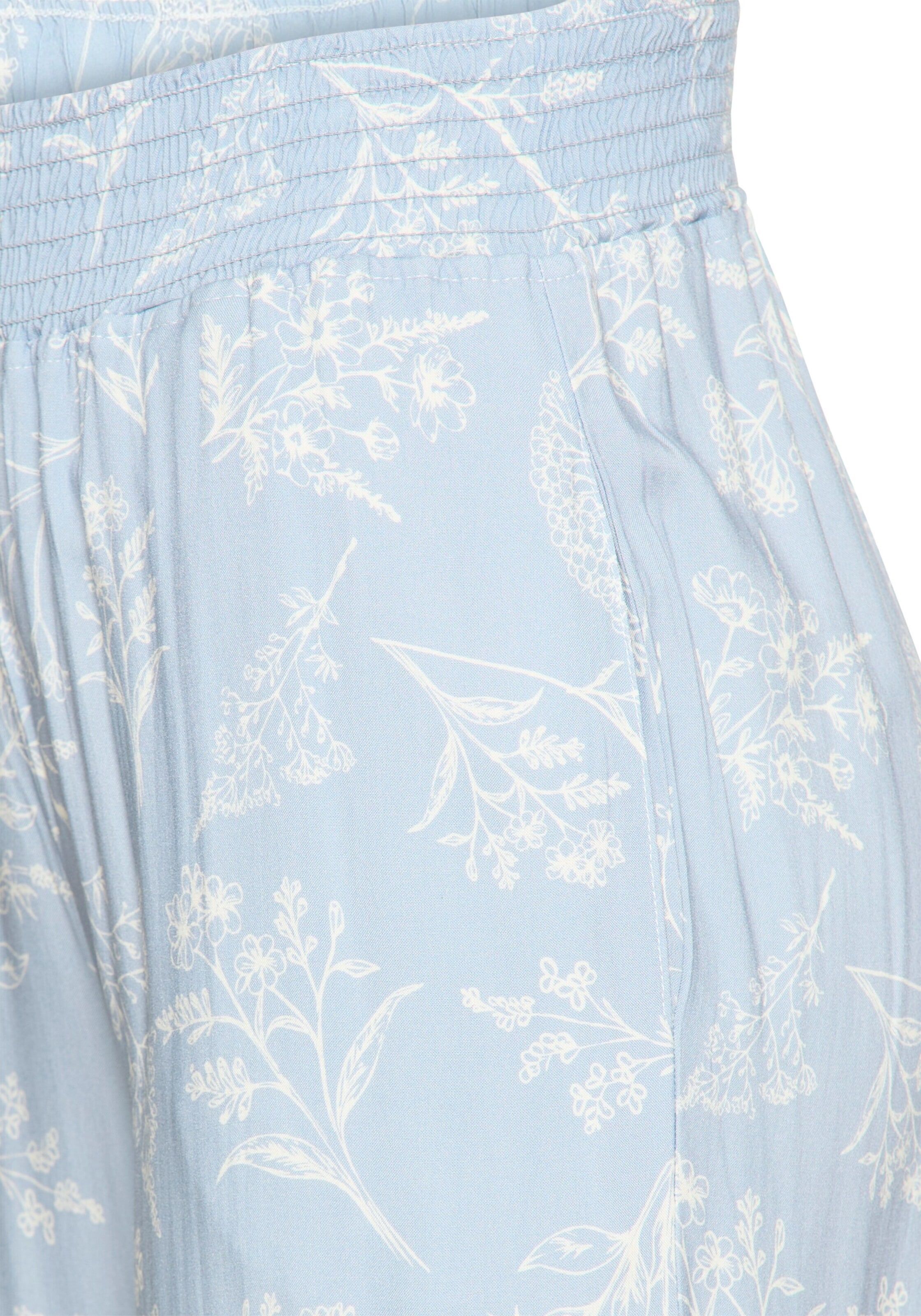LASCANA Pyjamahose in Blau