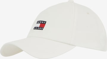 Casquette 'HERITAGE' Tommy Jeans en blanc : devant